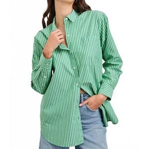 NEW RAILS elsa top in kelly white stripe